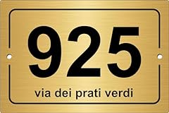 Pubblimania numero civico usato  Spedito ovunque in Italia 