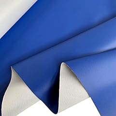 Tissu vinyle bleu d'occasion  Livré partout en France