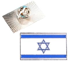 Israel flag pin for sale  Delivered anywhere in UK