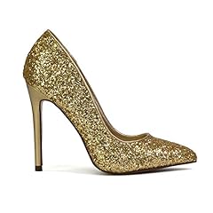 Womens glitter stiletto for sale  Delivered anywhere in UK