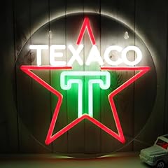 Wonderfullife texaco neon for sale  Delivered anywhere in USA 