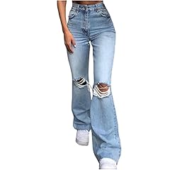 Haolei ripped jeans for sale  Delivered anywhere in UK