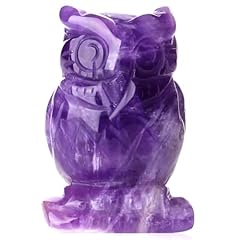 Qinjiejie amethyst owl for sale  Delivered anywhere in USA 