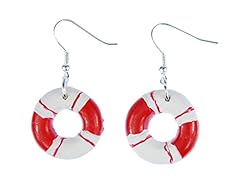 Lifebelt earrings miniblings for sale  Delivered anywhere in UK