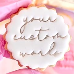 Customised fondant stamp for sale  Delivered anywhere in UK
