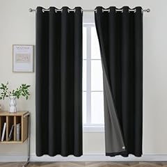Joydeco black curtains for sale  Delivered anywhere in USA 