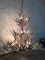 Real antler chandelier for sale  Delivered anywhere in USA 