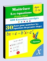 Maîtriser équations degré d'occasion  Livré partout en France