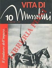 Vita mussolini. usato  Spedito ovunque in Italia 