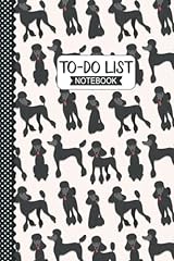 Poodles list notebook for sale  Delivered anywhere in UK