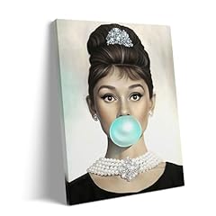Audrey hepburn canvas for sale  Delivered anywhere in USA 