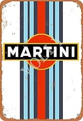 Martini blechschild metall gebraucht kaufen  Wird an jeden Ort in Deutschland