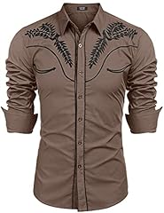 Coofandy men western for sale  Delivered anywhere in USA 