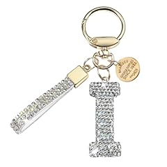 White rhinestone initial for sale  Delivered anywhere in USA 