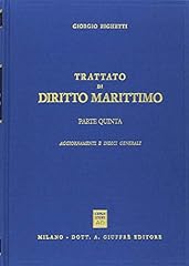 Trattato diritto marittimo. usato  Spedito ovunque in Italia 