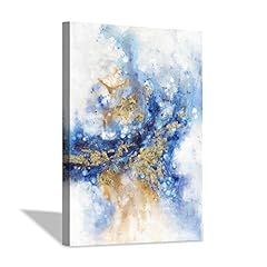 Hardy Gallery Abstract Canvas Picture Wall Art: Blue for sale  Delivered anywhere in Canada