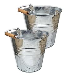 Large metal bucket for sale  Delivered anywhere in USA 