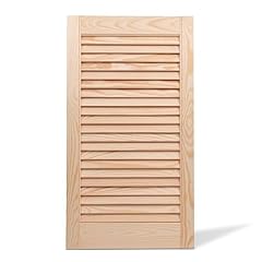 Pine louvre door for sale  Delivered anywhere in UK