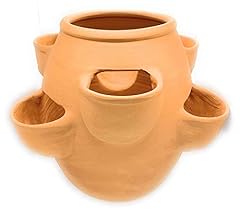 Large Ceramic Plant Pot Strawberry Terracotta Planter for sale  Delivered anywhere in UK