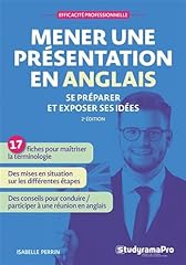 Mener présentation anglais d'occasion  Livré partout en France