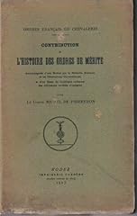 Ordres français chevalerie d'occasion  Livré partout en France