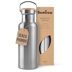 Borraccia termica 750ml usato  Spedito ovunque in Italia 