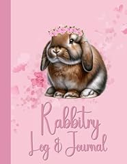Rabbitry log book for sale  Delivered anywhere in USA 