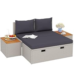 Utsunny polyrattan sonnenliege gebraucht kaufen  Wird an jeden Ort in Deutschland