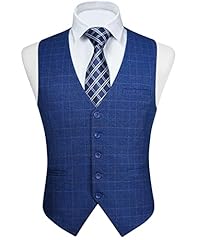 Faimo blue waistcoat for sale  Delivered anywhere in Ireland