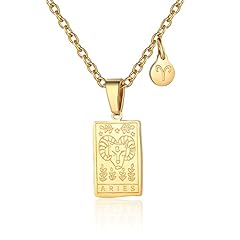 Zodiac sign necklace for sale  Delivered anywhere in USA 