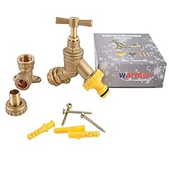 Used, Wärmer System Water Outdoor Double Check Brass Bibcock for sale  Delivered anywhere in UK