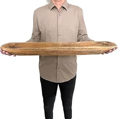 Wooden dough bowl for sale  Delivered anywhere in USA 