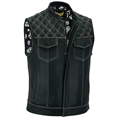 Leatherick mens black for sale  Delivered anywhere in USA 