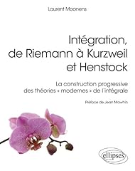 Intégration riemann kurzweil d'occasion  Livré partout en France