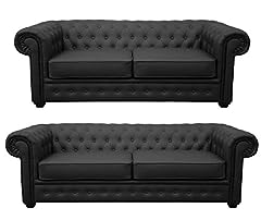 Used, Chesterfield Style Venus Sofa 3 Seater 2 Seater Armchair for sale  Delivered anywhere in UK