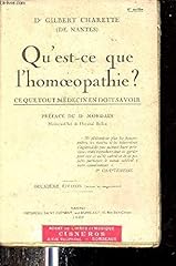 Homoeopathie medecin d'occasion  Livré partout en France