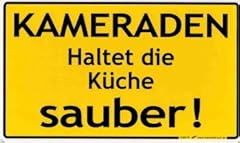 Schild spruch kameraden gebraucht kaufen  Wird an jeden Ort in Deutschland