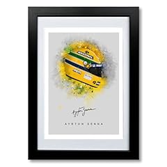 Ayrton senna signed for sale  Delivered anywhere in UK