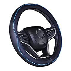 Istn Microfiber Leather Car Steering Wheel Cover Universal for sale  Delivered anywhere in UK
