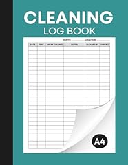 Cleaning log book for sale  Delivered anywhere in UK