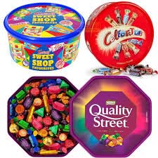 Chocolate sweet tubs for sale  Delivered anywhere in UK