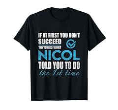 Nicol name try for sale  Delivered anywhere in USA 