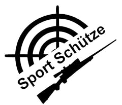 Sportschütze aufkleber auto gebraucht kaufen  Wird an jeden Ort in Deutschland