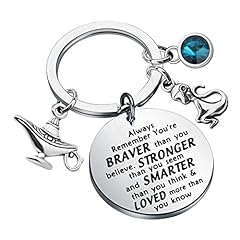 KEYCHIN Jasmine Princess Movie Keychain You Are Braver Stronger Smarter Than You Think Jewelry Jasmine and Aladdin Fans Gifts, Aladdin K-s, stainless steel for sale  Delivered anywhere in Canada