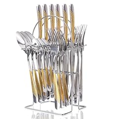 Gilded silverware set for sale  Delivered anywhere in UK