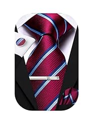 Tie pcs burgundy for sale  Delivered anywhere in Ireland