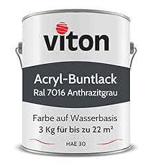 Viton buntlack anthrazit gebraucht kaufen  Wird an jeden Ort in Deutschland