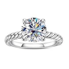 Anuclub moissanite engagement for sale  Delivered anywhere in USA 
