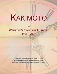 Kakimoto webster timeline for sale  Delivered anywhere in USA 