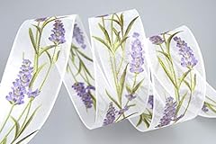 Dekoband chiffon lavendel gebraucht kaufen  Wird an jeden Ort in Deutschland